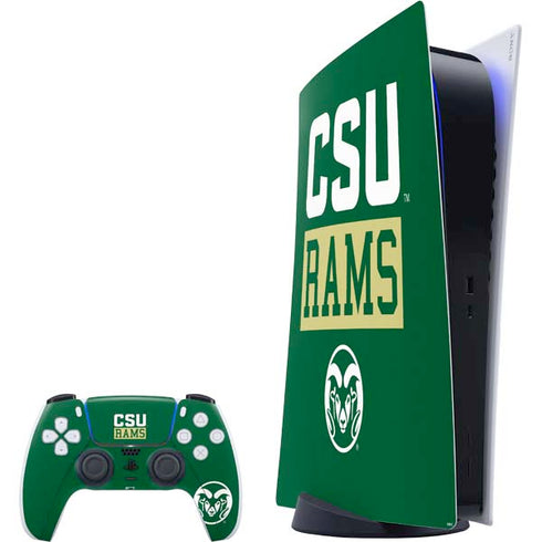 Colorado State University CSU Rams PS5 Digital Edition Bundle Skin
